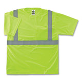 Glowear 8289 Class 2 Hi-vis T-shirt, Polyester, Lime, X-large, Ships In 1-3 Business Days