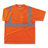 Glowear 8289 Class 2 Hi-vis T-shirt, Polyester, Orange, 3x-large, Ships In 1-3 Business Days
