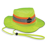 Glowear 8935 Hi-vis Ranger Sun Hat, Polyester, 2x-large/3x-large, Lime, Ships In 1-3 Business Days