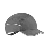Skullerz 8965 Lightweight Bump Cap Hat With Led Lighting, Short Brim, Black, Ships In 1-3 Business Days