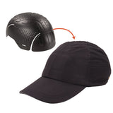Skullerz 8947 Lightweight Baseball Hat And Bump Cap Insert, X-small/small, Black, Ships In 1-3 Business Days