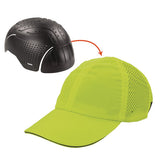 Skullerz 8947 Lightweight Baseball Hat And Bump Cap Insert, Medium/large, Lime, Ships In 1-3 Business Days