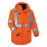 Glowear 8385 Class 3 Hi-vis 4-in-1 Jacket, Large, Orange, Ships In 1-3 Business Days