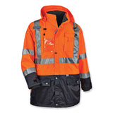 Glowear 8388 Class 3/2 Hi-vis Thermal Jacket Kit, 2x-large, Orange, Ships In 1-3 Business Days