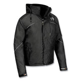N-ferno 6467 Winter Work Jacket With 300d Polyester Shell, Medium, Black, Ships In 1-3 Business Days