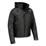 N-ferno 6467 Winter Work Jacket With 300d Polyester Shell, Large, Black, Ships In 1-3 Business Days