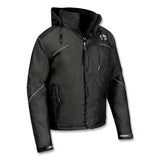 N-ferno 6467 Winter Work Jacket With 300d Polyester Shell, 4x-large, Black, Ships In 1-3 Business Days
