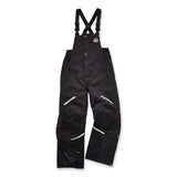 N-ferno 6471 Thermal Bibs With 500d Nylon Shell, 2x-large, Black, Ships In 1-3 Business Days