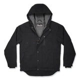 N-ferno 6468 Duck Canvas Work Jacket, 4x-large, Black, Ships In 1-3 Business Days