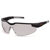 Skullerz Dellenger Anti-fog Safety Glasses W/adj Temples,black Frame,indoor/outdoor Polycarbonate Lens, Ships In 1-3 Bus Days