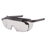 Skullerz Osmin Anti-scratch/anti-fog Safety Glasses, Matte Black Polycarb Frame, Clear Polycarb Lens, Ships In 1-3 Bus Days
