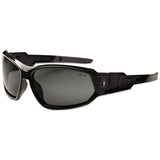 Skullerz Loki Safety Glasses-goggles, Black Frame-smoke Lens, Nylon-polycarb