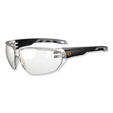 Skullerz Vali Frameless Safety Glasses, Black Nylon Impact Frame, Indoor/outdoor Polycarb Lens, Ships In 1-3 Business Days