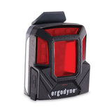 Skullerz 8993 Hard Hat Safety Light, 1.5 X 3 X 1.5, Black, Ships In 1-3 Business Days