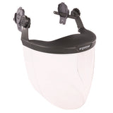 Skullerz 8994 Anti-scratch/anti-fog Hard Hat Face Shield, Cap-style/safety Helmet Adapter, Clear Lens, Ships In 1-3 Bus Days