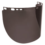 Skullerz 8998 Anti-scratch/anti-fog Face Shield Replacement For Full Brim Hard Hat, Smoke Lens, Ships In 1-3 Business Days