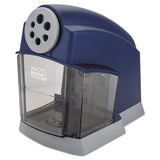 School Pro Classroom Electric Pencil Sharpener, Ac-powered, 4.5" X 7" X 6.38", Blue-gray