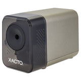 Xlr Office Electric Pencil Sharpener, Ac-powered, 3" X 5.5" X 4", Charcoal Black
