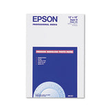 Premium Photo Paper, 10.4 Mil, 13 X 19, Semi-gloss White, 20-pack