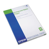 Ultra Premium Matte Presentation Paper, 10 Mil, 8.5 X 11, Matte White, 50-pack