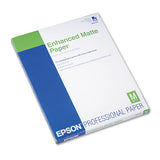 Ultra Premium Matte Presentation Paper, 10 Mil, 8.5 X 11, Matte White, 50-pack