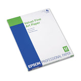 Velvet Fine Art Paper, 13 X 19, White, 20-pack