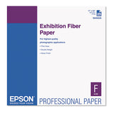 Exhibition Fiber Paper, 13 Mil, 8.5 X 11, White, 25-pack