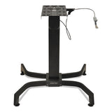 Workfit-b Sit-stand Workstation Base, Heavy-duty, 88 Lbs Max Weight Cap, 42w X 26d X 51.5h, Black