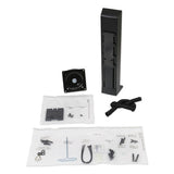 Monitor Riser, Laptop Kit, 30 Degrees Tilt, Up To 24", 6 To 16 Lbs, Black