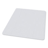 Everlife Chair Mat For Extra High Pile Carpet, 72 X 96, Clear, Ships In 7-10 Business Days