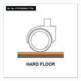 Economy Series Chair Mat For Hard Floors, 46 X 60, Clear