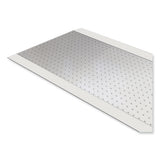 Ribbed Vinyl Carpet Runner, 27 X 240, Clear, Ships In 4-6 Business Days