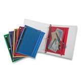 Mesh Binder Pockets, 10.5 X 7.5, Assorted Colors