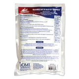Reusable Hot-cold Pack, 8.63" Long, White