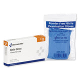 Ansi Compliant First Aid Kit Refill For 16 Unit First Aid Kit, (4) Exam Gloves