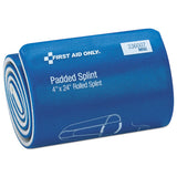 Padded Splint, 4" X 24", Blue-white