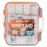 Ansi Class A 25 Person Bulk First Aid Kit For 25 People, 89 Pieces