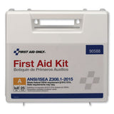 Ansi 2015 Compliant Class A Type I & Ii First Aid Kit For 25 People, 89 Pieces