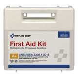 Ansi 2015 Compliant Class A+ Type I & Ii First Aid Kit For 25 People, 141 Pieces