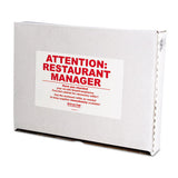 Smartcompliance Restaurant First Aid Cabinet Refill, 214-pieces