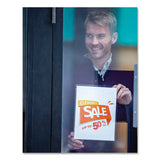 Self-adhesive Laminating Pouches, 5 Mil, 9" X 11.5", Gloss Clear, 5-pack