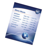 Self-adhesive Laminating Pouches, 5 Mil, 9" X 11.5", Gloss Clear, 5-pack