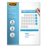Self-adhesive Laminating Sheets, 3 Mil, 9.25" X 12", Gloss Clear, 50-box