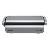 Quasar 500 Manual Comb Binding System, 18 1-8 X 15 3-8 X 5 1-8, Metallic Gray