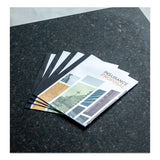 Thermal Binding System Covers, 180-sheet Cap, 11 X 8 1-2, Clear-black, 10-pack