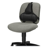 Professional Series Back Support, Memory Foam Cushion, 15w X 2d X 14.5h, Black