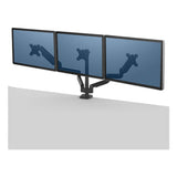 Platinum Series Triple Monitor Arm, 53w X 6d X 35h, Black