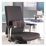 Lumbar Back Support, 12w X 3.13d X 5.19h, Black