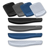 Plushtouch Keyboard Wrist Rest, Foam, Blue, 18.13 X 3.19
