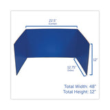 Study Carrel, 48 X 12, Assorted Colors, 24-pack